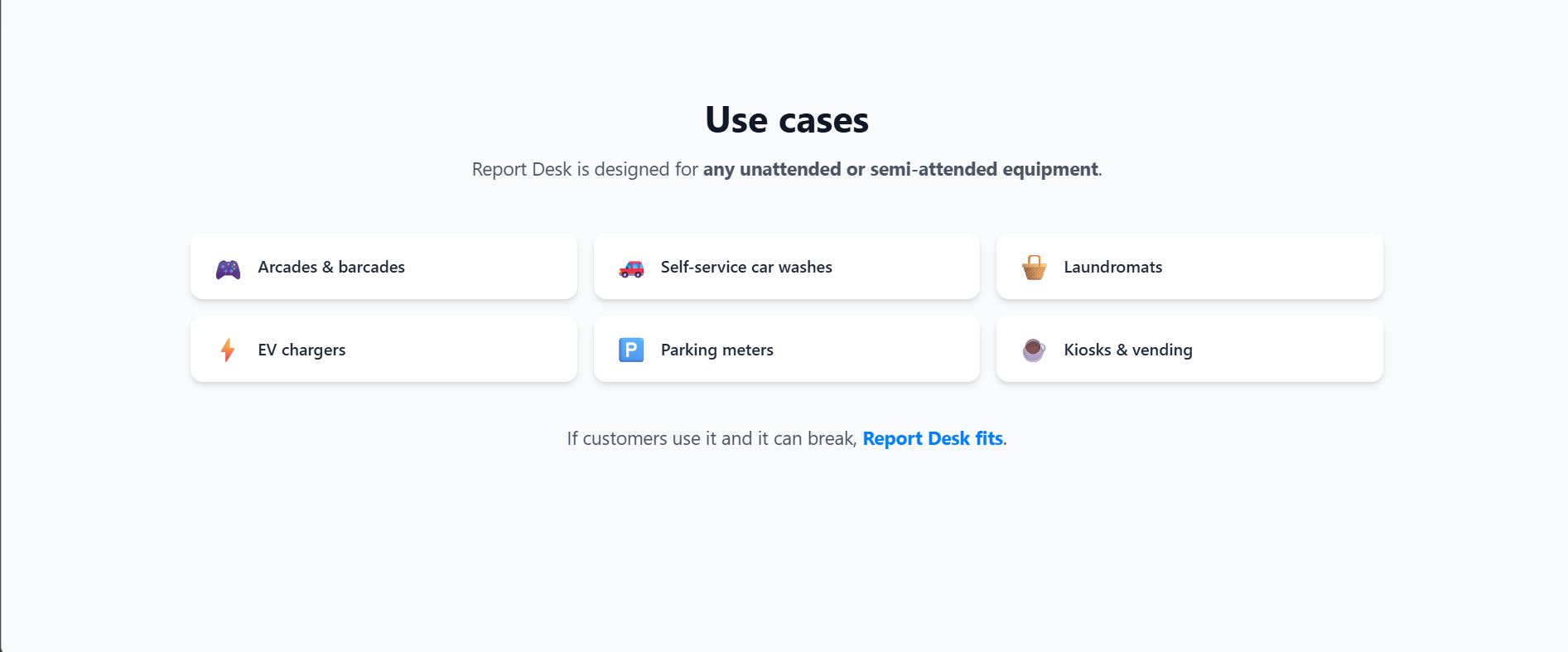 Report Desk gallery image