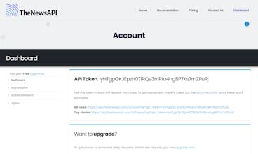 TheNewsAPI gallery image