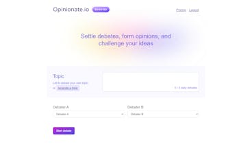 Opinionate gallery image