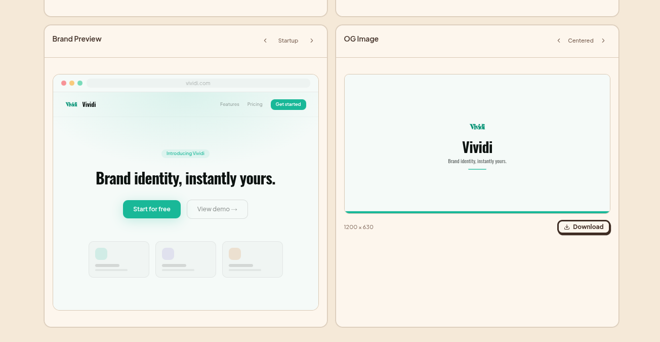 Brand Generator gallery image