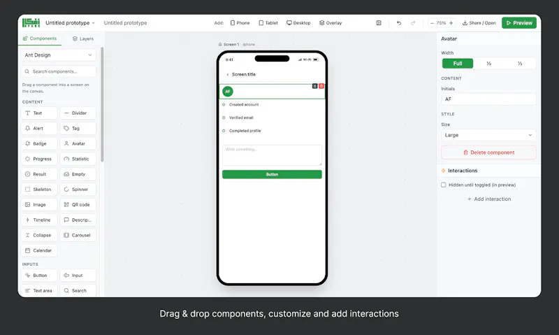 Afkar: Free Speed Prototyping screenshot 1