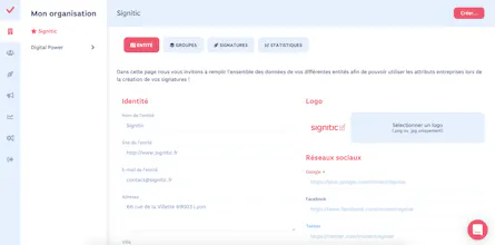 Signitic - Email signatures management gallery image