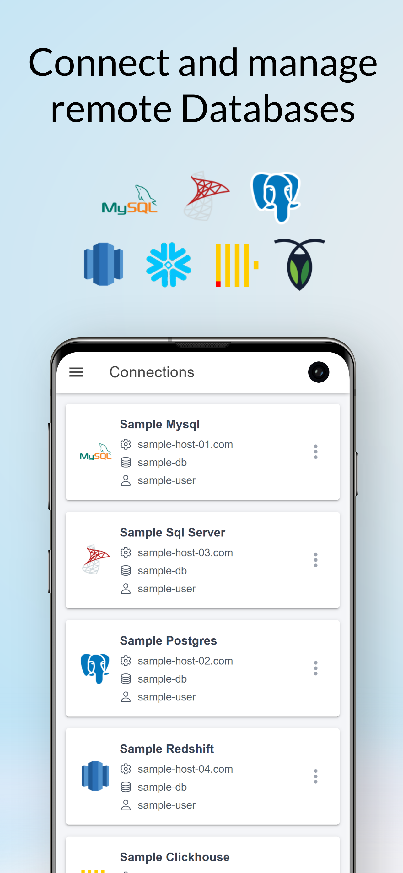 Media Muốn - Universal Mobile SQL Client 2
