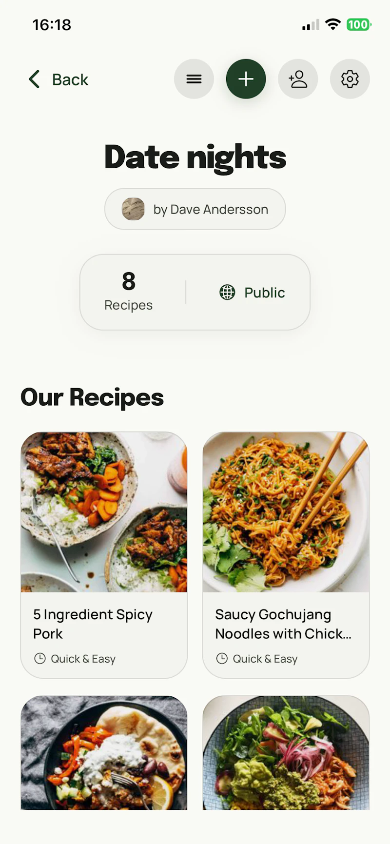Cookly screenshot 2