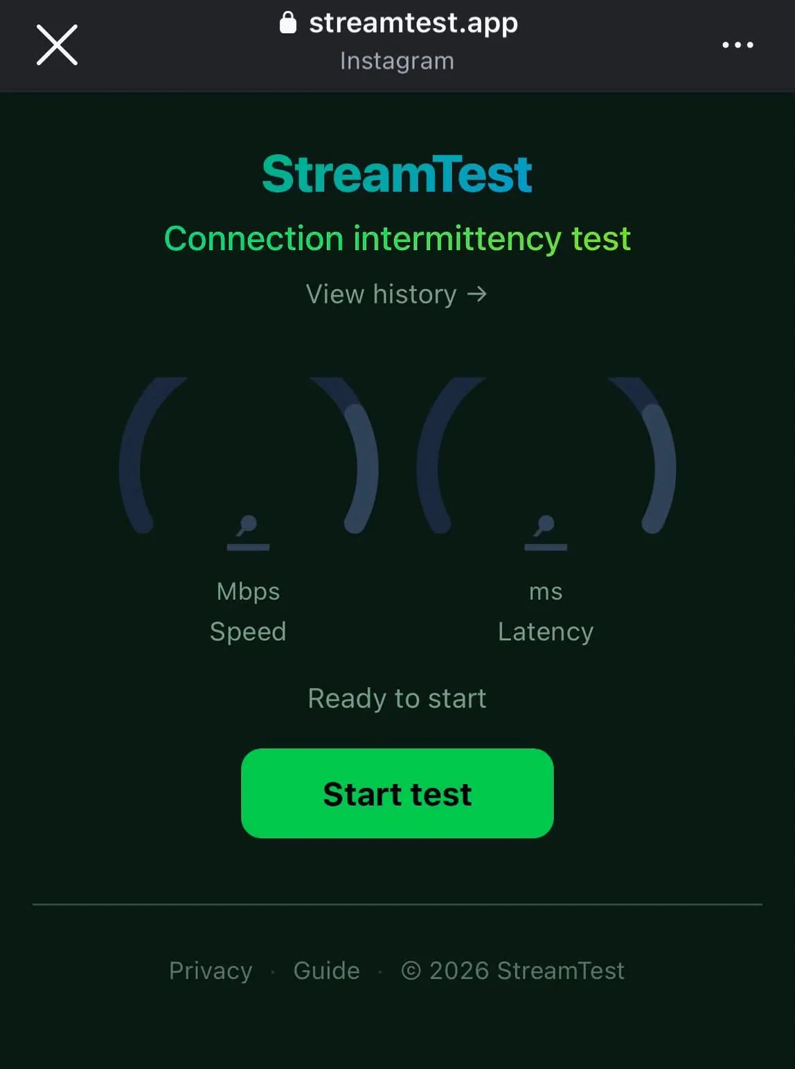 StreamTest gallery image