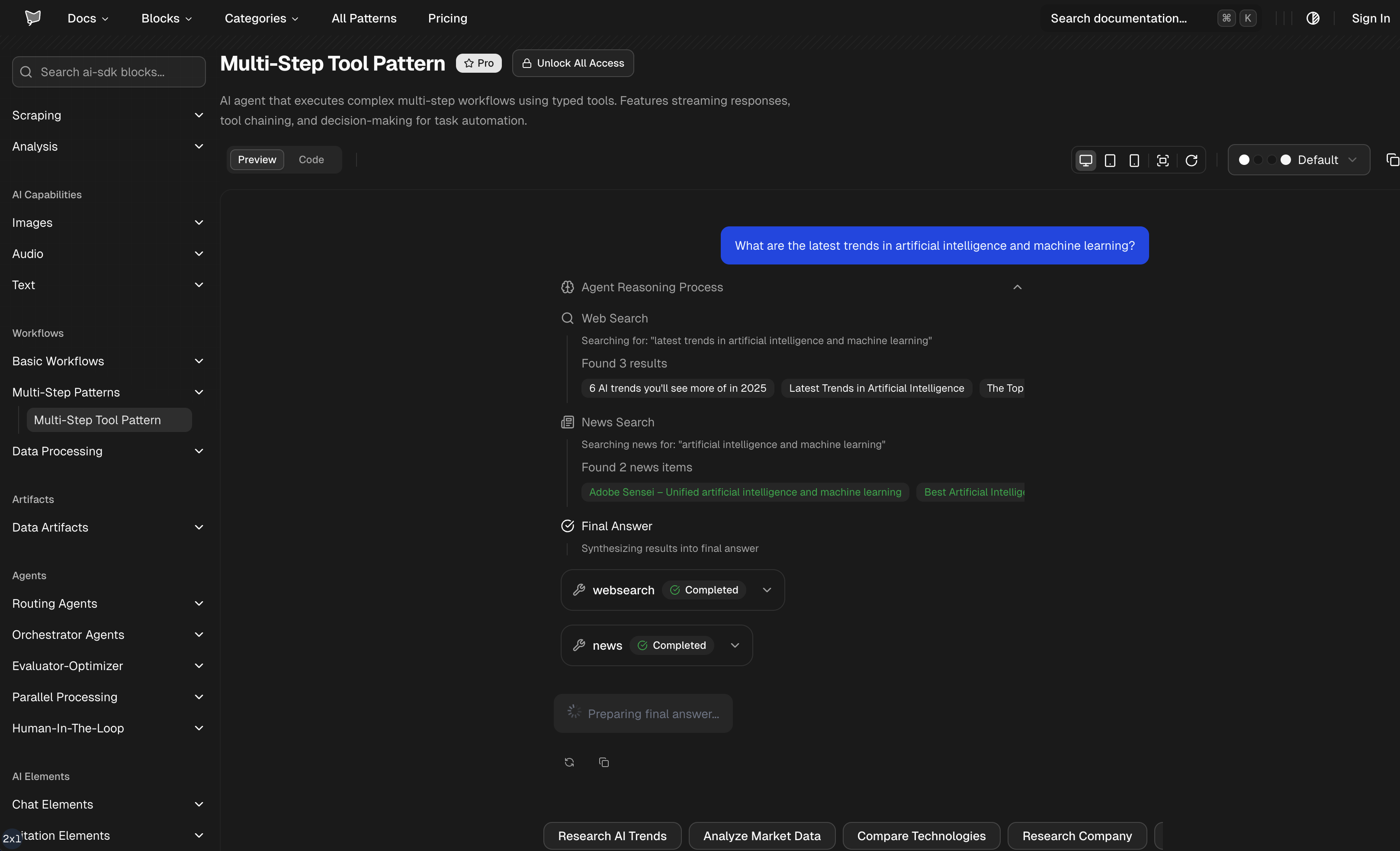 AI SDK AGENTS gallery image
