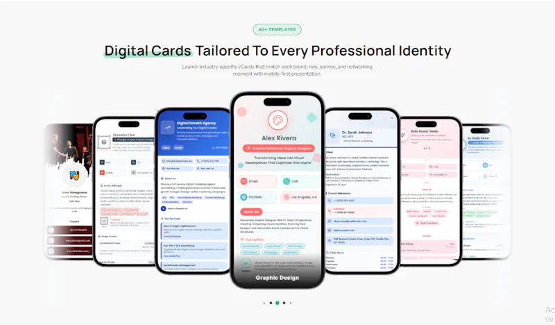 vCard SaaS screenshot 5