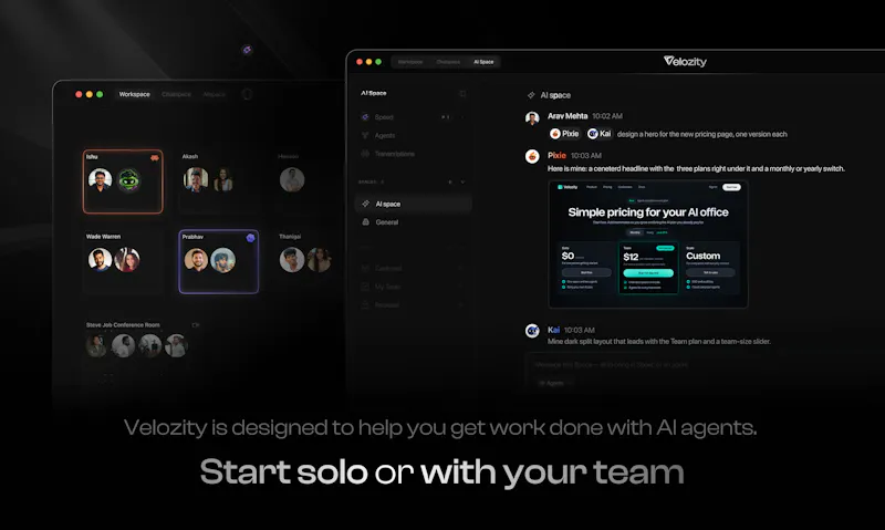 Velozity screenshot 3