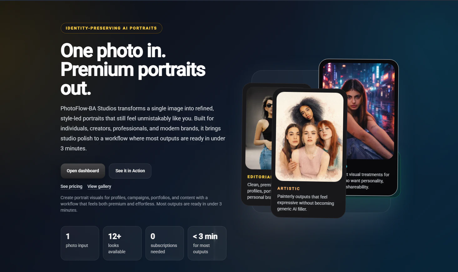 PhotoFlow-BA Studios logo