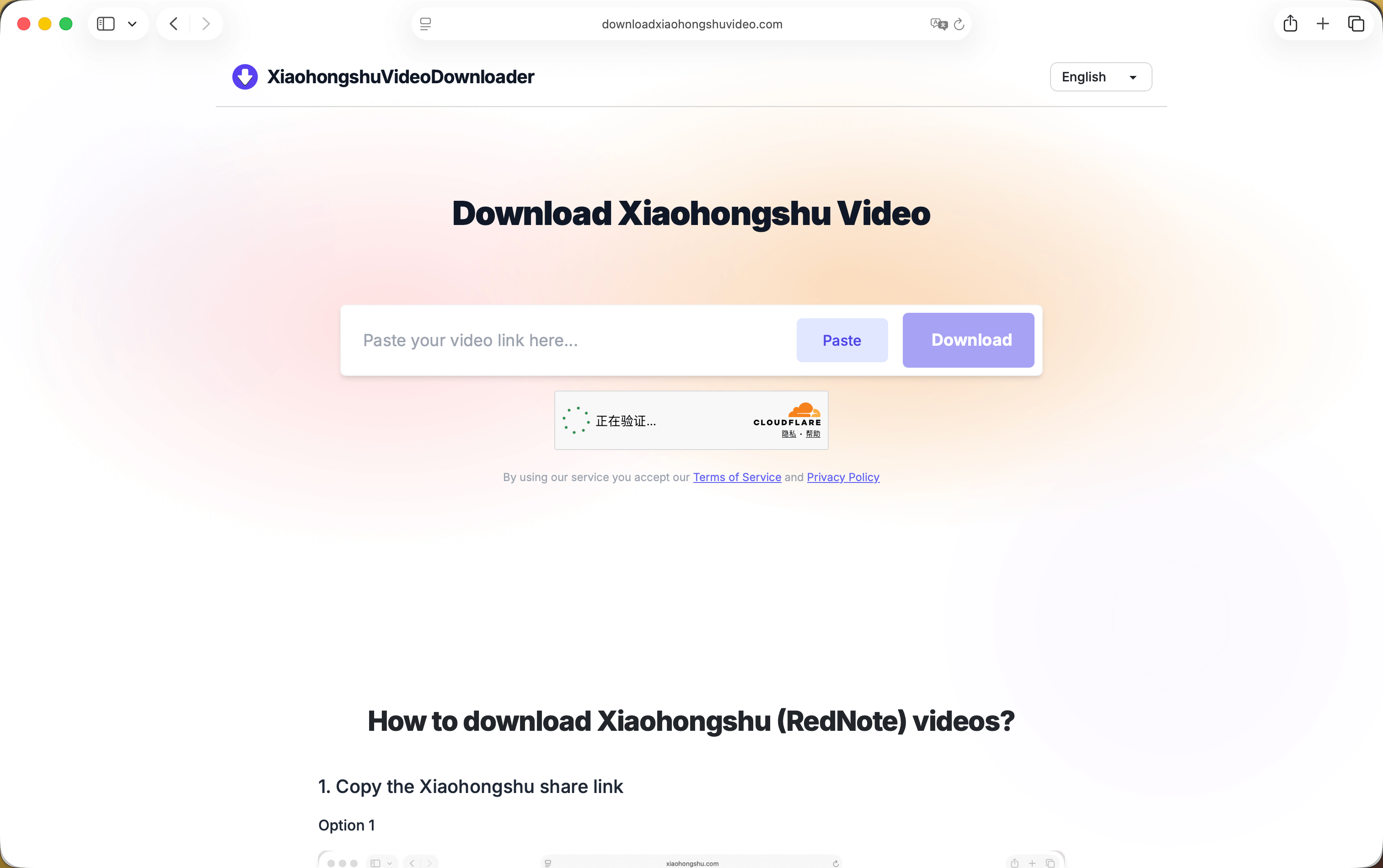 XiaohongshuVideoDownloader - Main product screenshot demonstrating key features and user interface