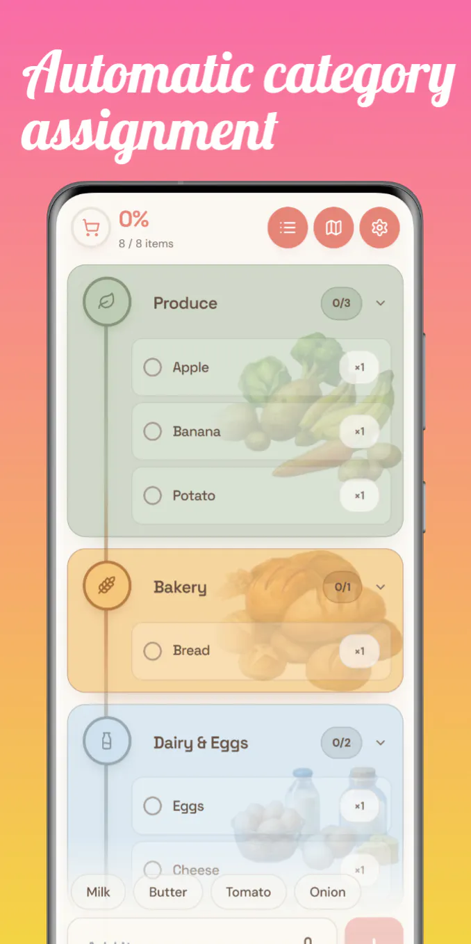 Shop Route: Smart Grocery List gallery image