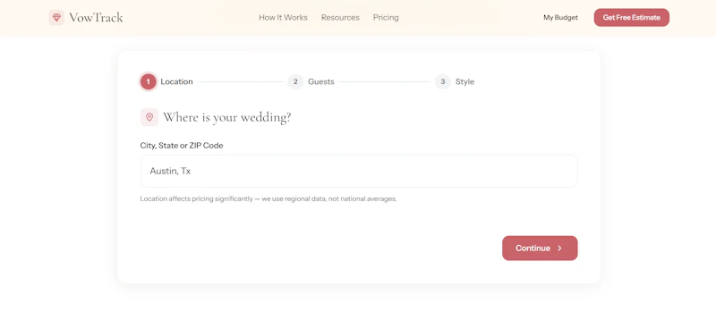 VowTrack screenshot 1