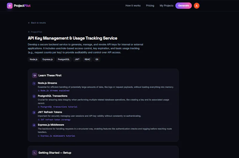 ProjectPilot screenshot 4