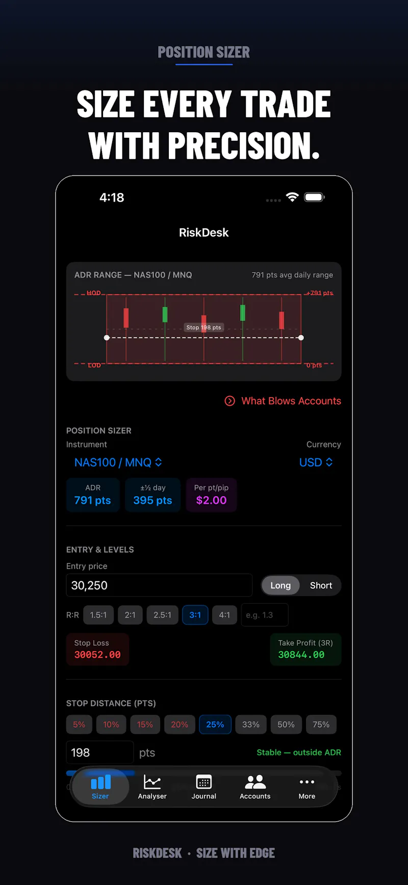 RiskDesk screenshot 5