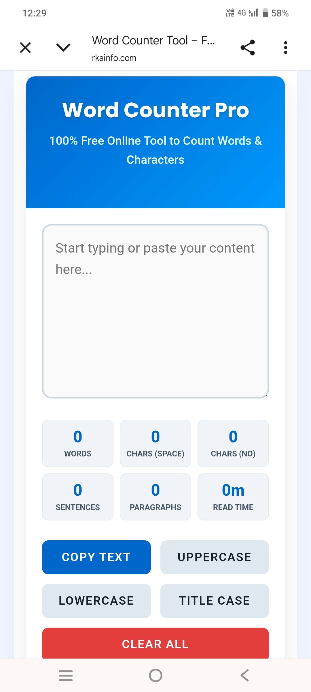 RKA INFO – Free Online Tools - Screenshot 3 showing product features and functionality