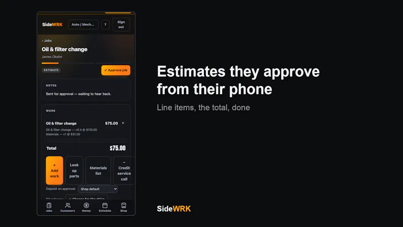SideWRK screenshot 3