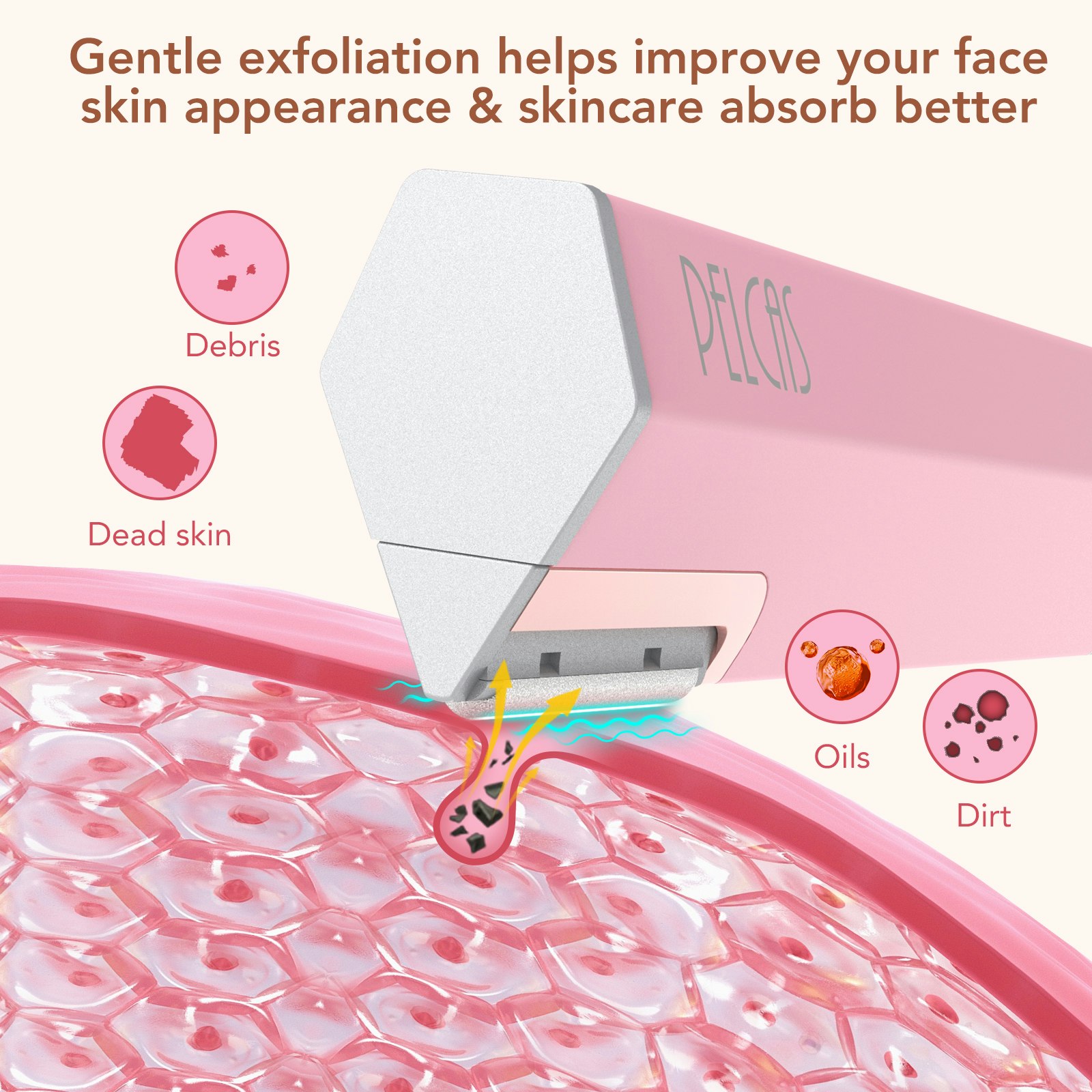 Pelcas Electric Dermaplaning Tool Kit media 6