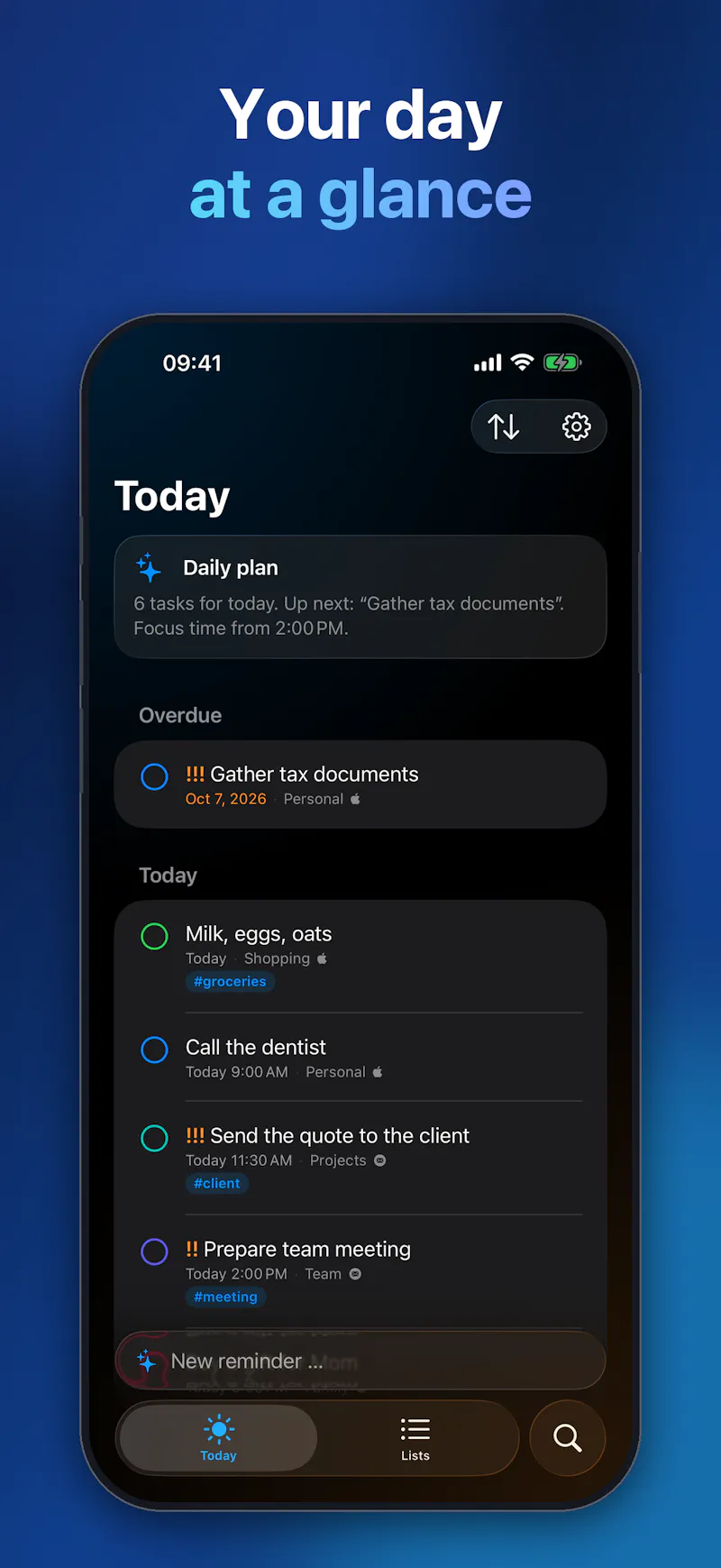Tasklo - AI Reminder screenshot 5