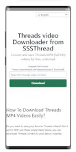 Threads video downloader from SSSthreads gallery image