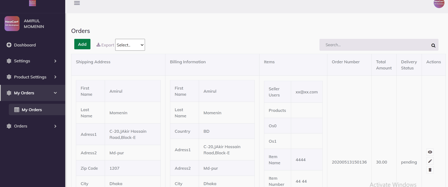 NeoCart - B2B MarketPlace eCommerce gallery image