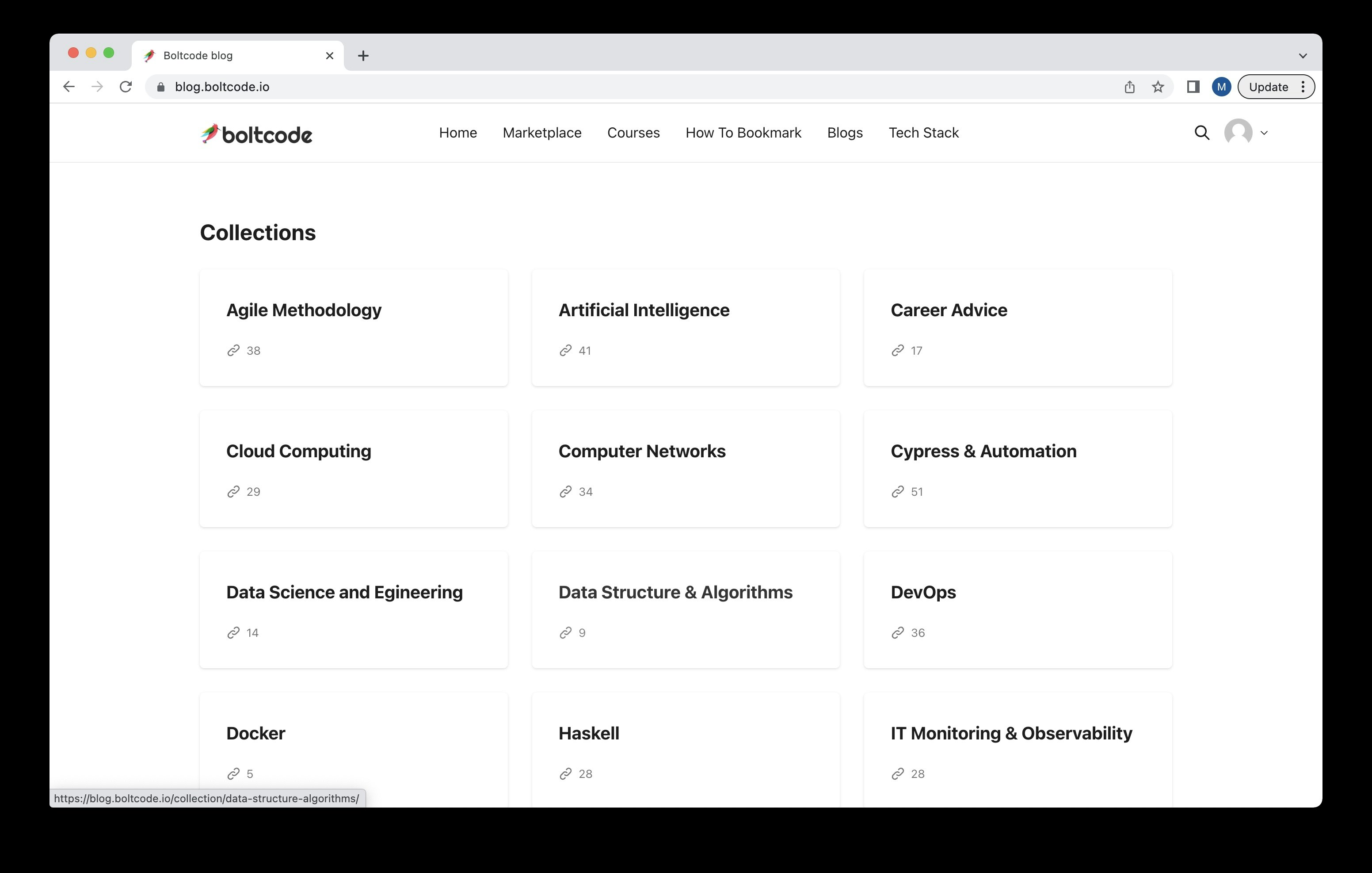 Mídia 3 de Blogs com curadoria de Boltcode