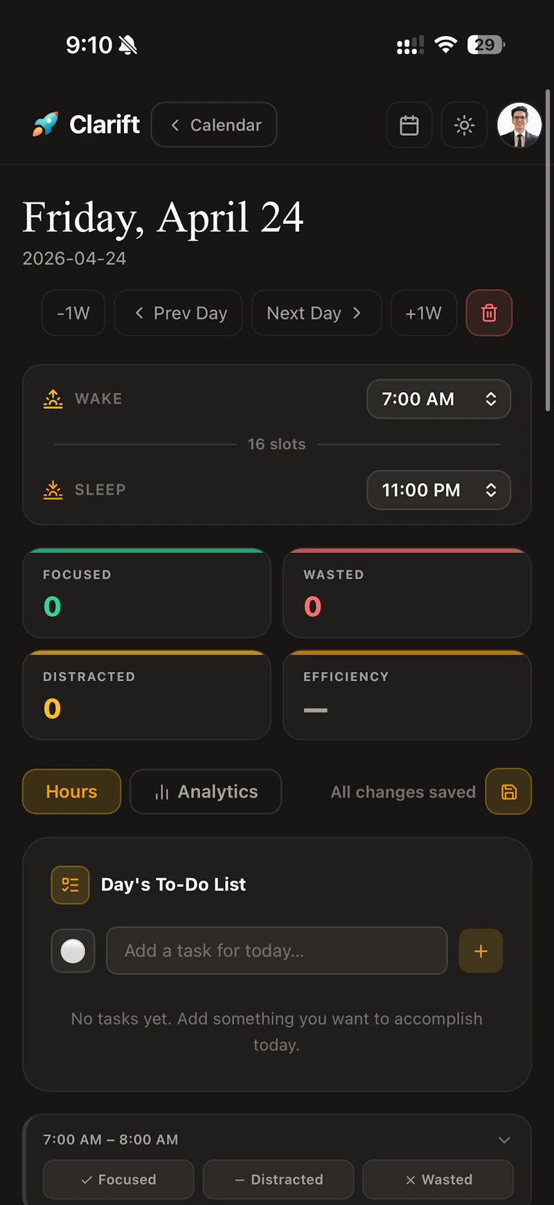 Clarift screenshot 13