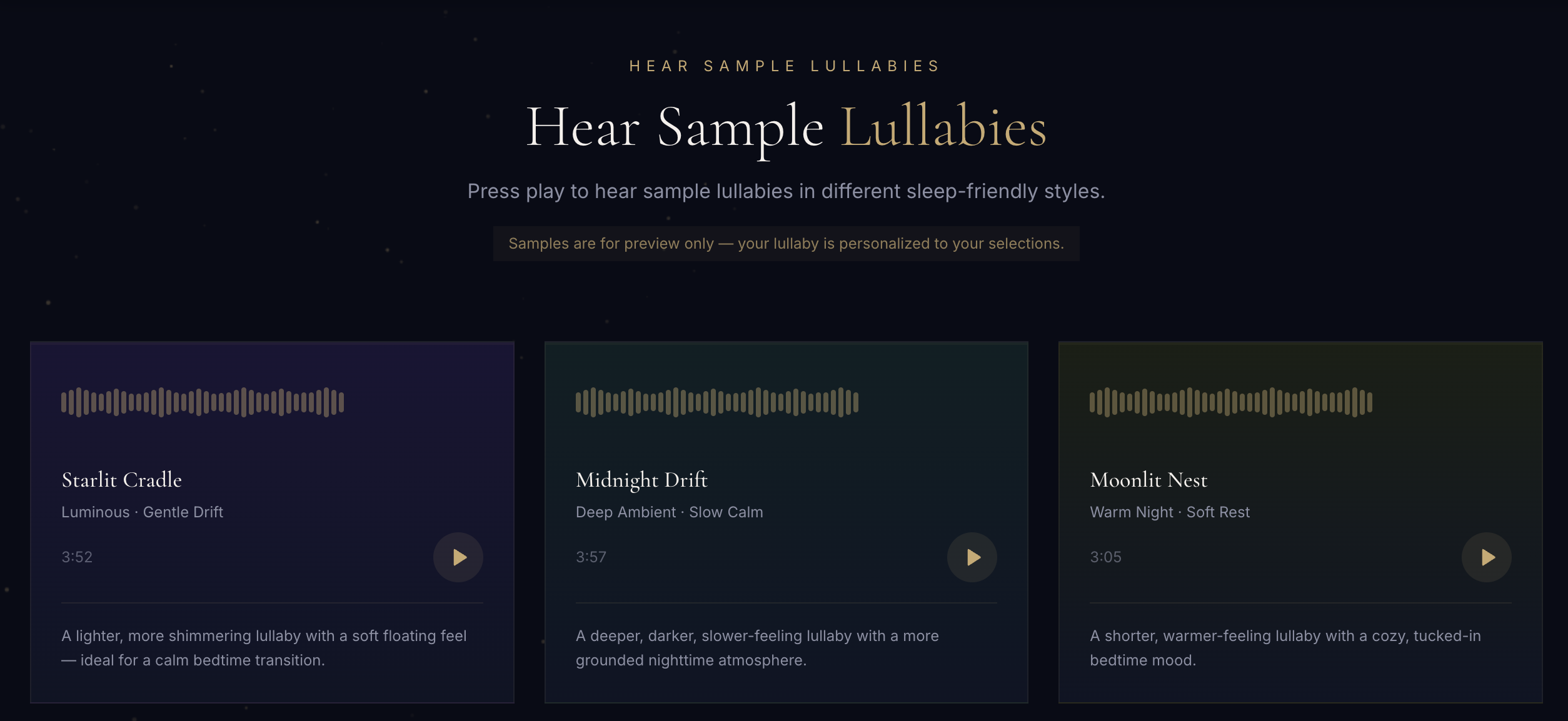 LullabyGen gallery image