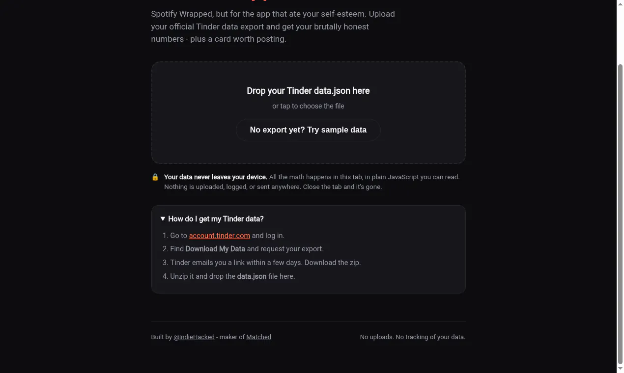 Tinder Wrapped gallery image