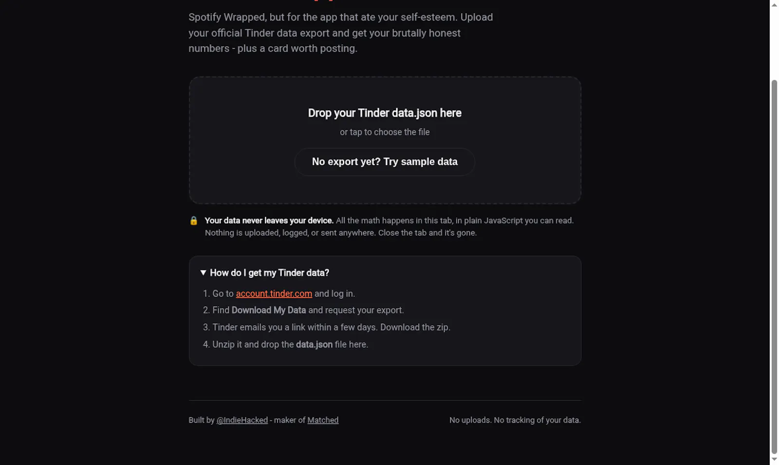 Tinder Wrapped screenshot 3