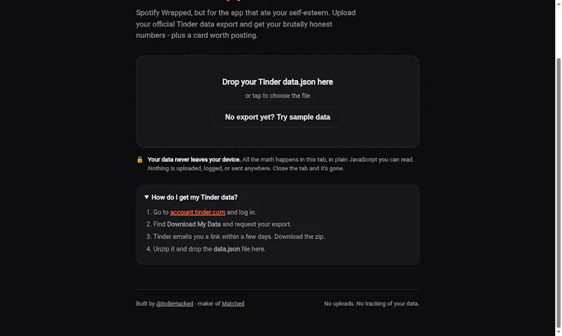 Tinder Wrapped screenshot 3