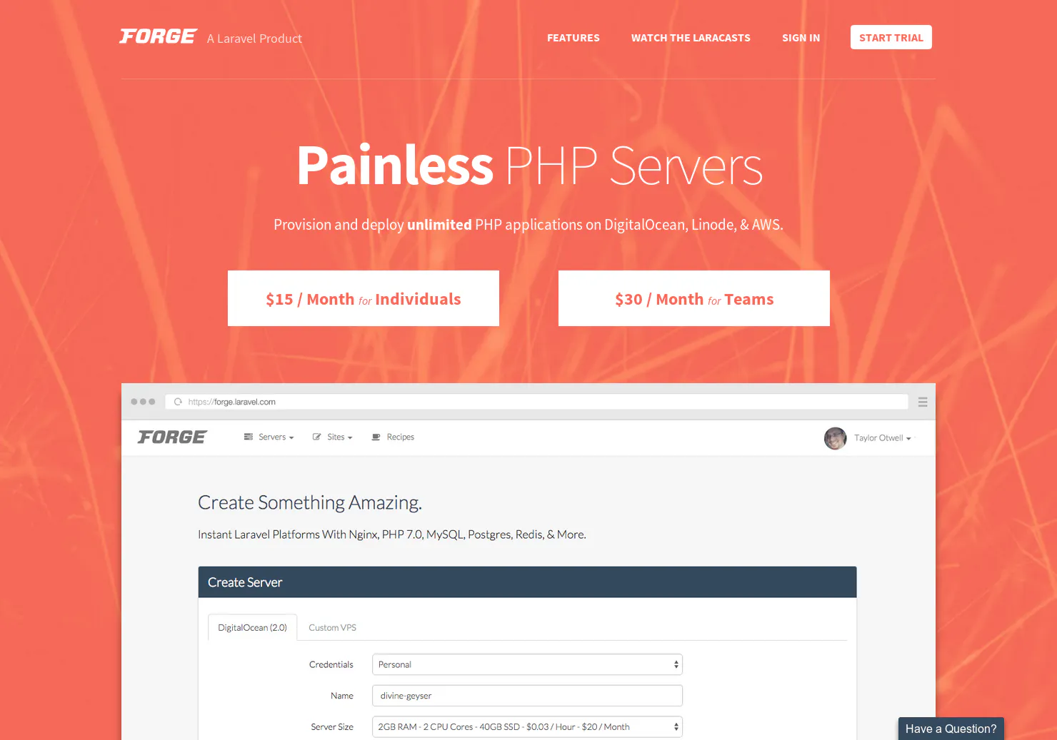Laravel Forge