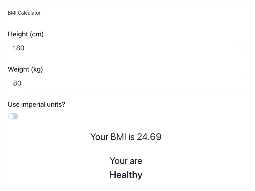 BMI Calculator media 1