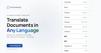 DocTranslating gallery image