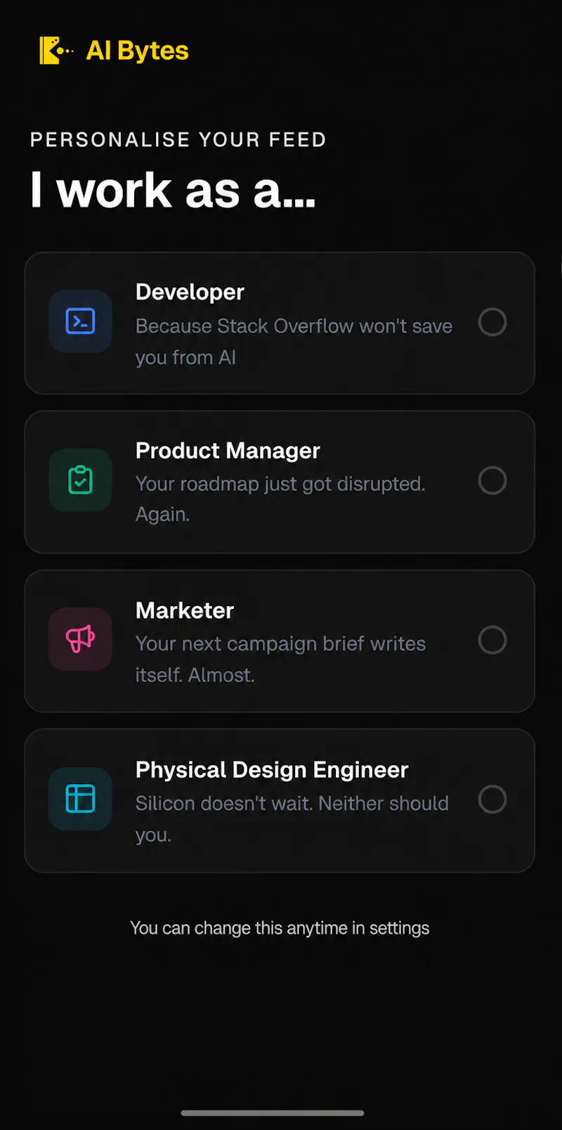 AI Bytes screenshot 2