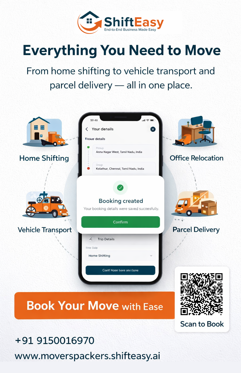 Shifteasy Movers & Packers App gallery image