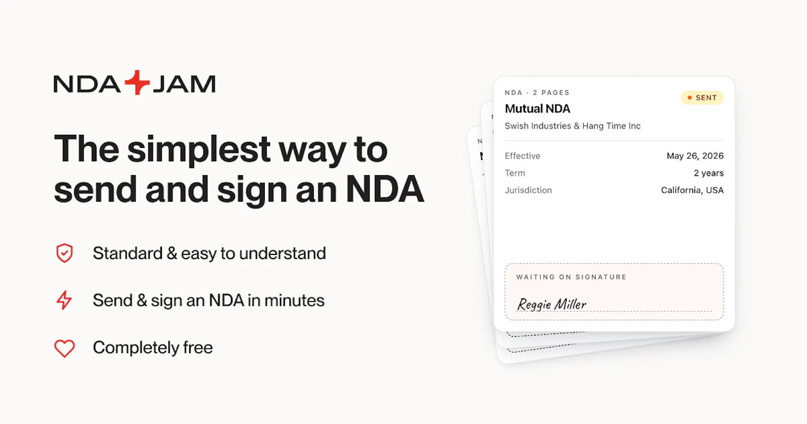 NDA Jam screenshot 1