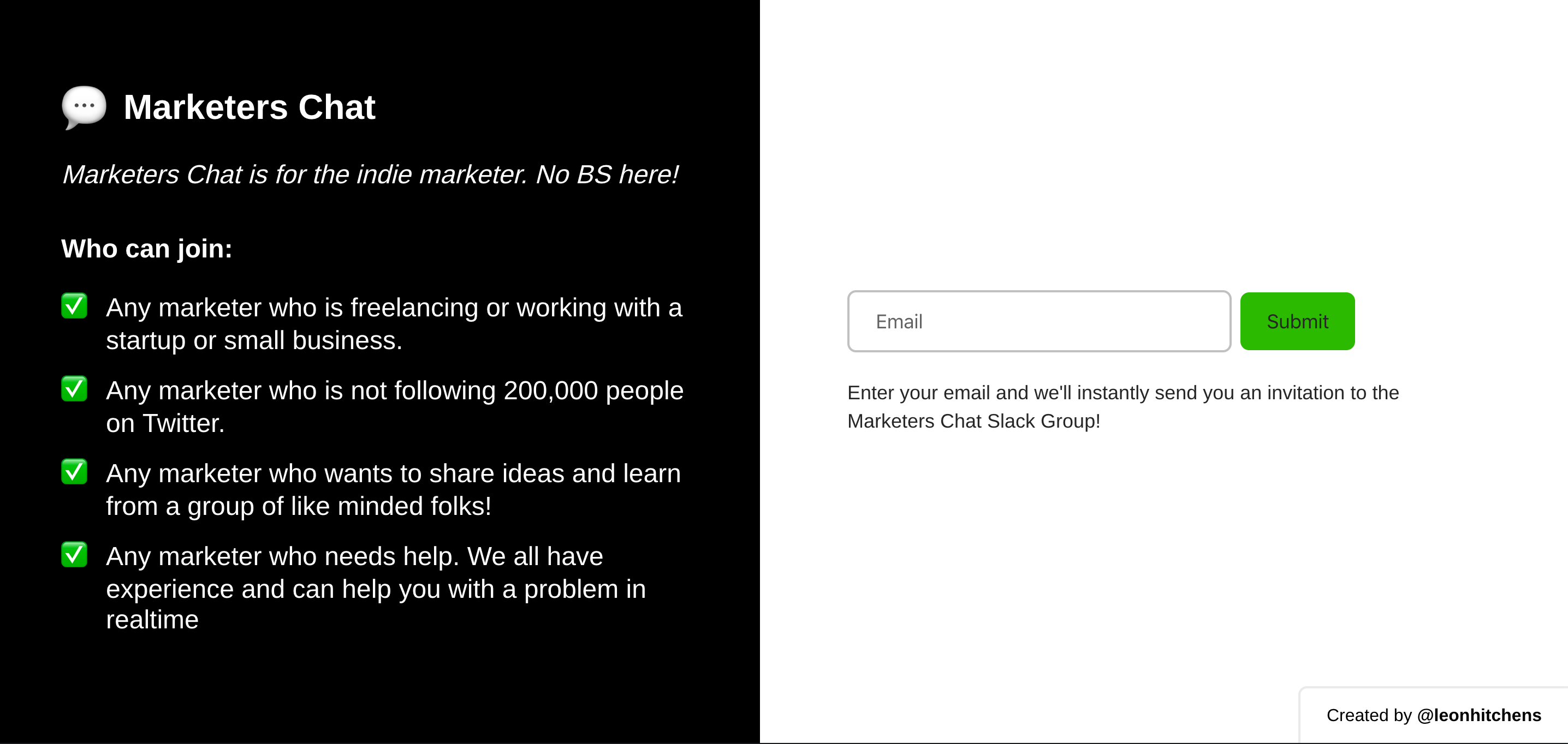 Marketers Chat gallery image