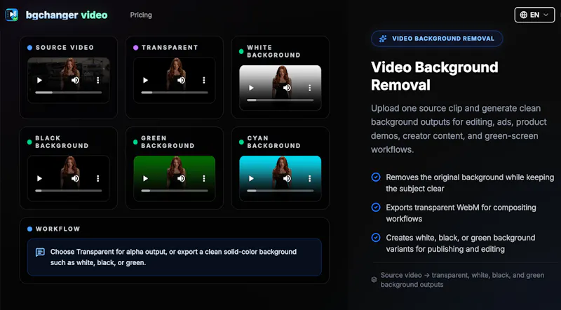 Video Background Changer screenshot 2