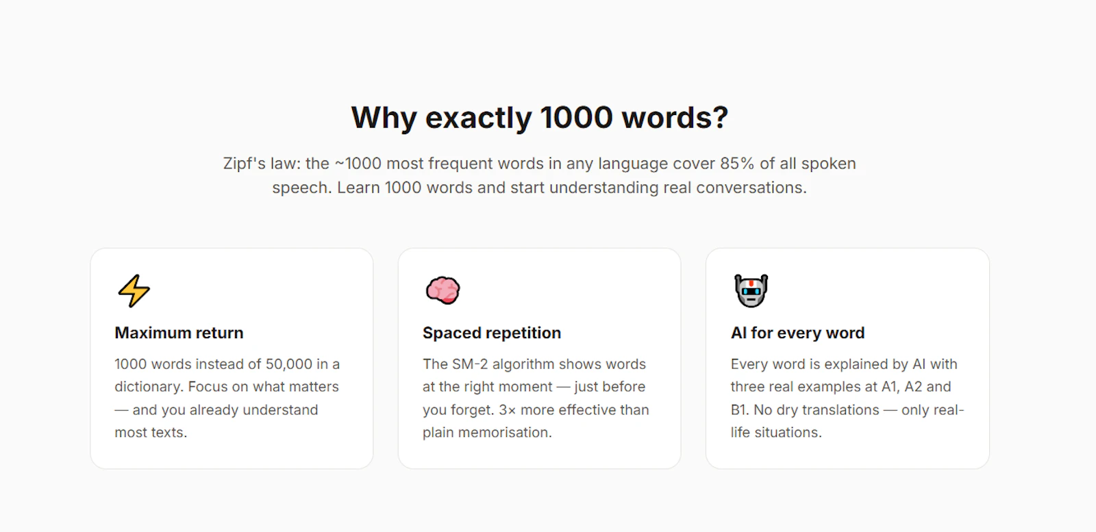 theLernen AI — Learn 1000 Words screenshot 4