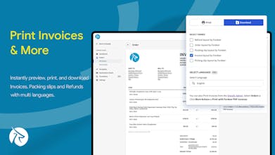 Fordeer Invoice Order Printer gallery image