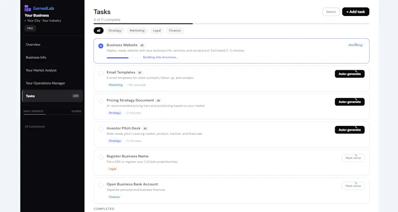 EarnedLab screenshot 3