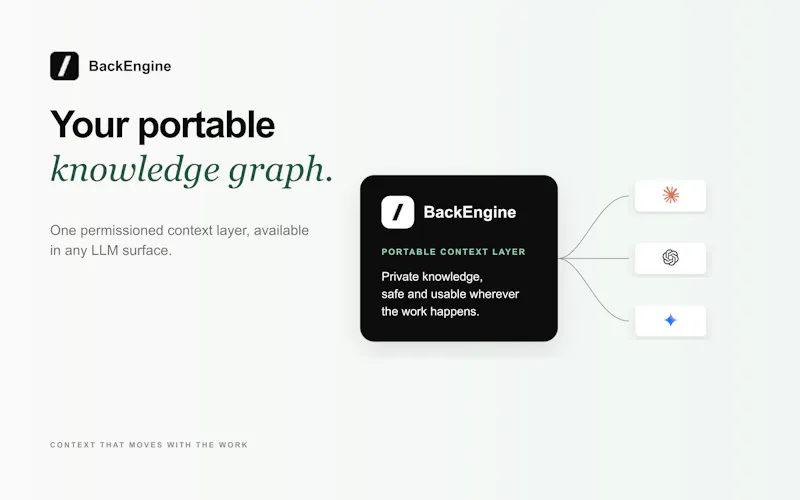 BackEngine MCP screenshot 2