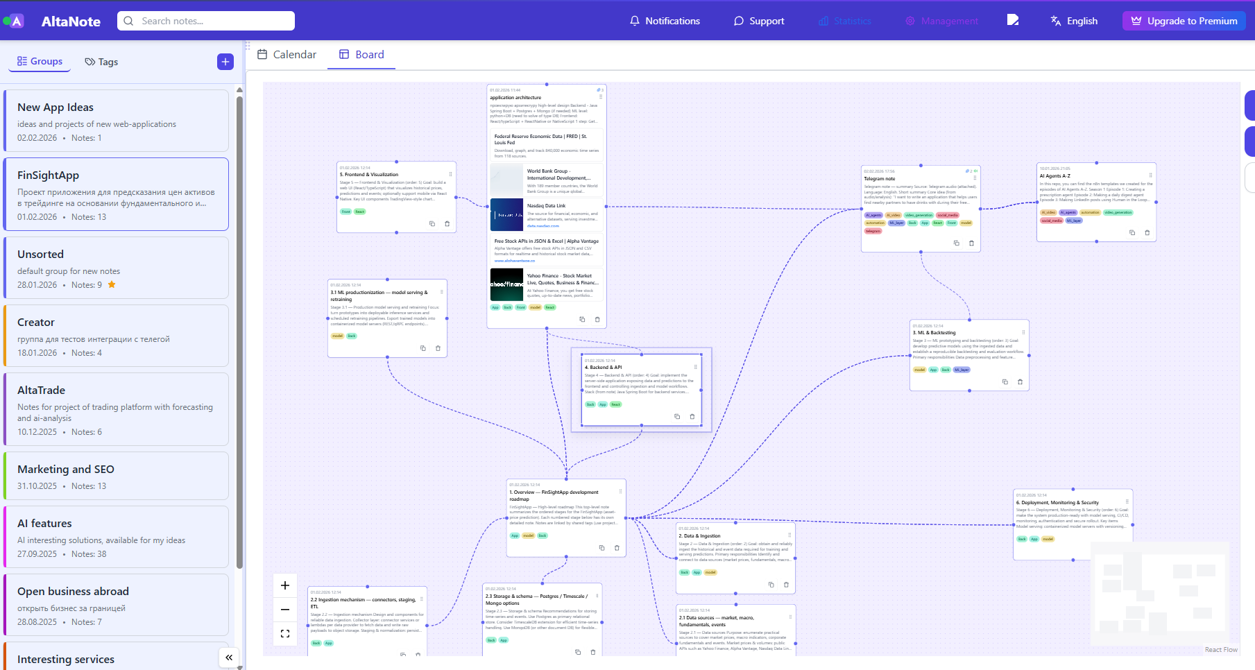 AltaNote — Notes That Think Back - Screenshot 4 showing product features and functionality