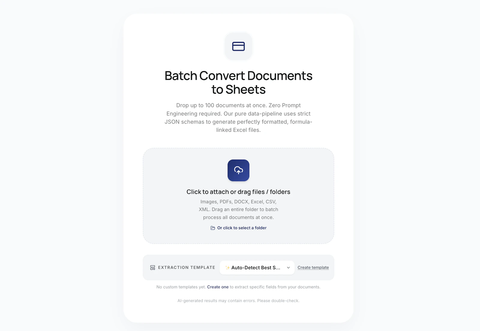 SheetConvert screenshot 1