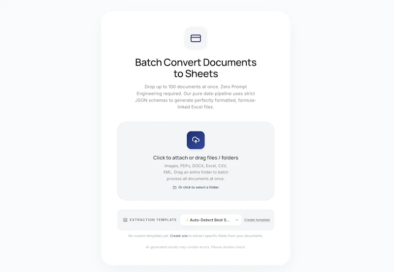 SheetConvert screenshot 1