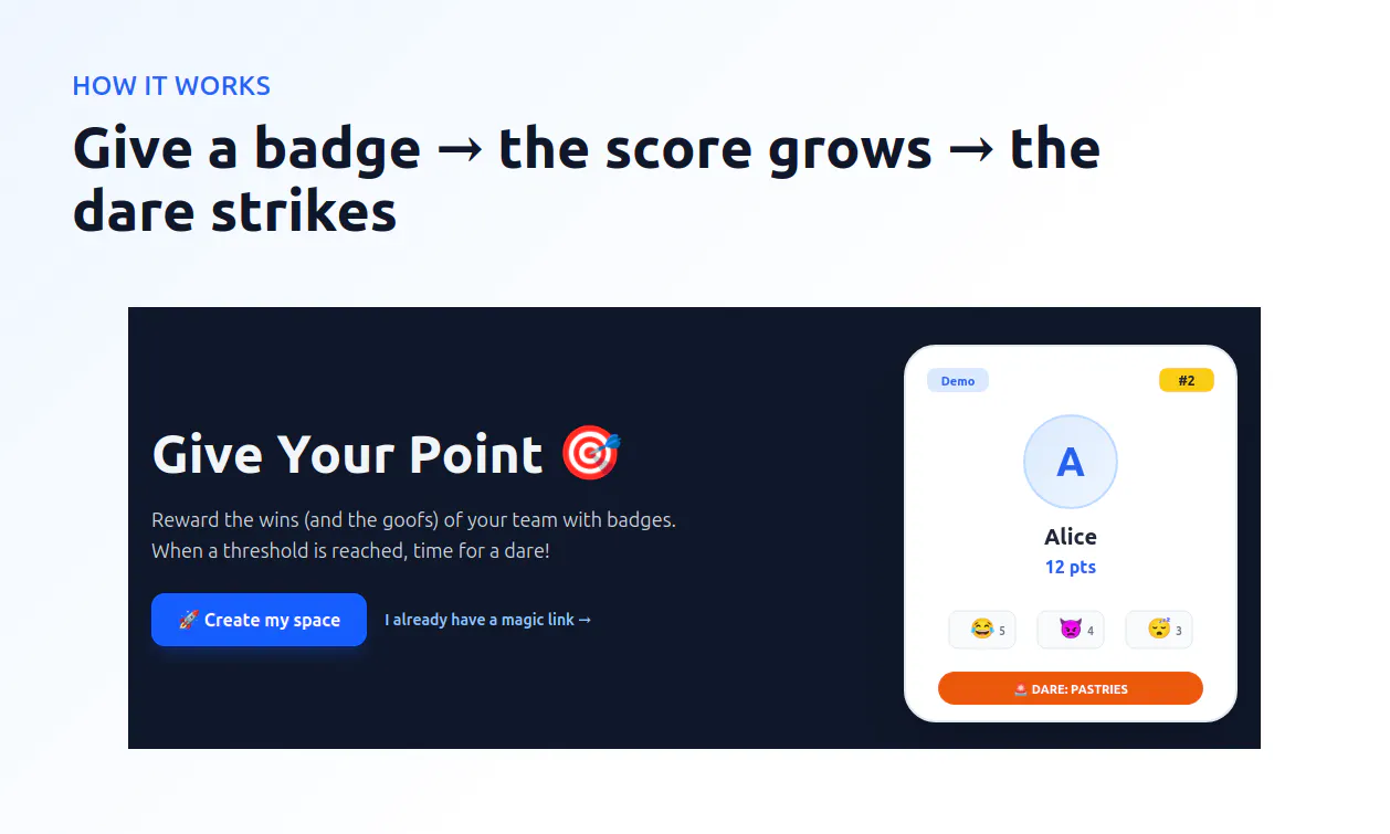 Give Your Point gallery image