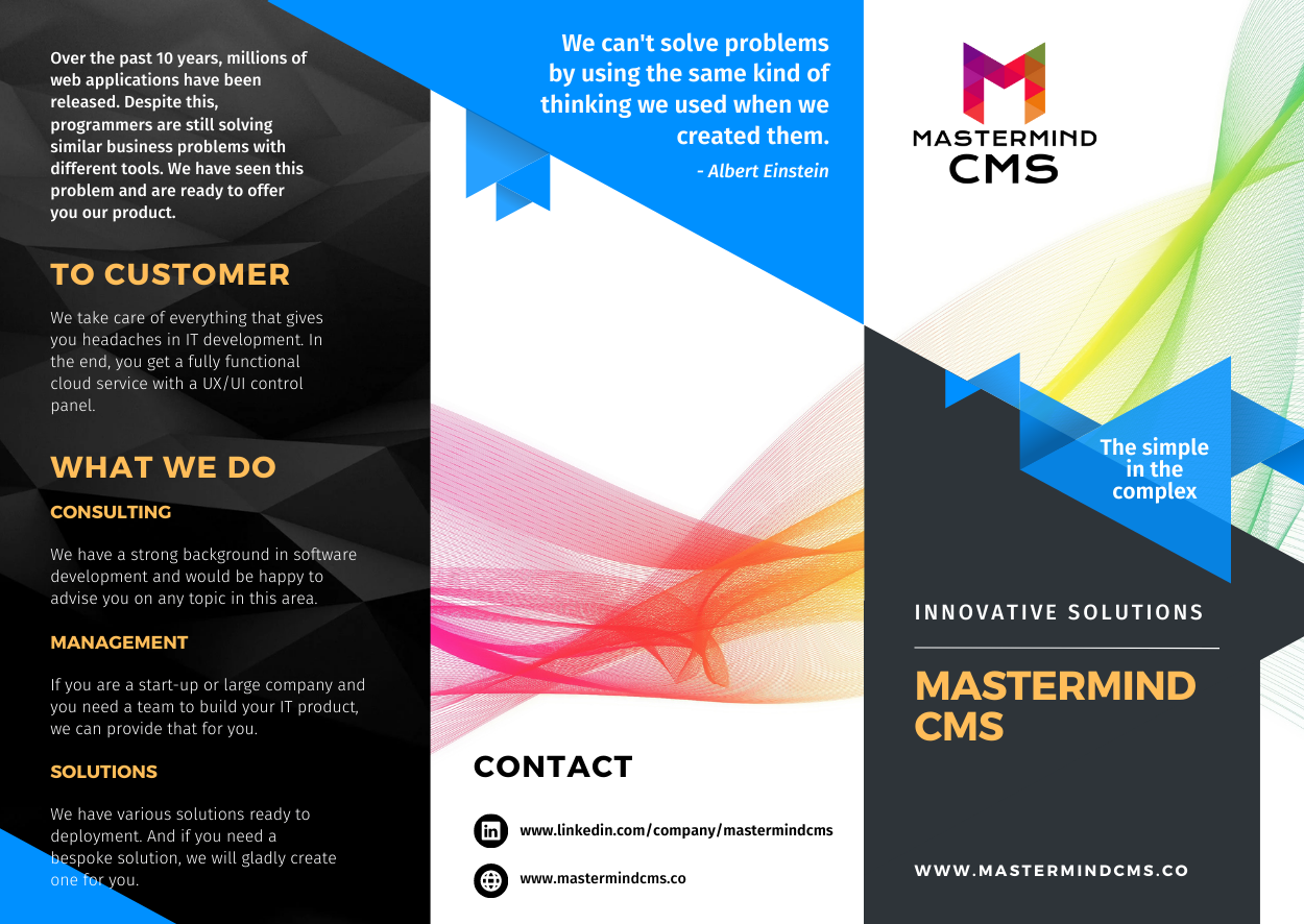 Mastermindcms - Веб-разработка, веб-сайт AI Builder, NO-код медиа 8