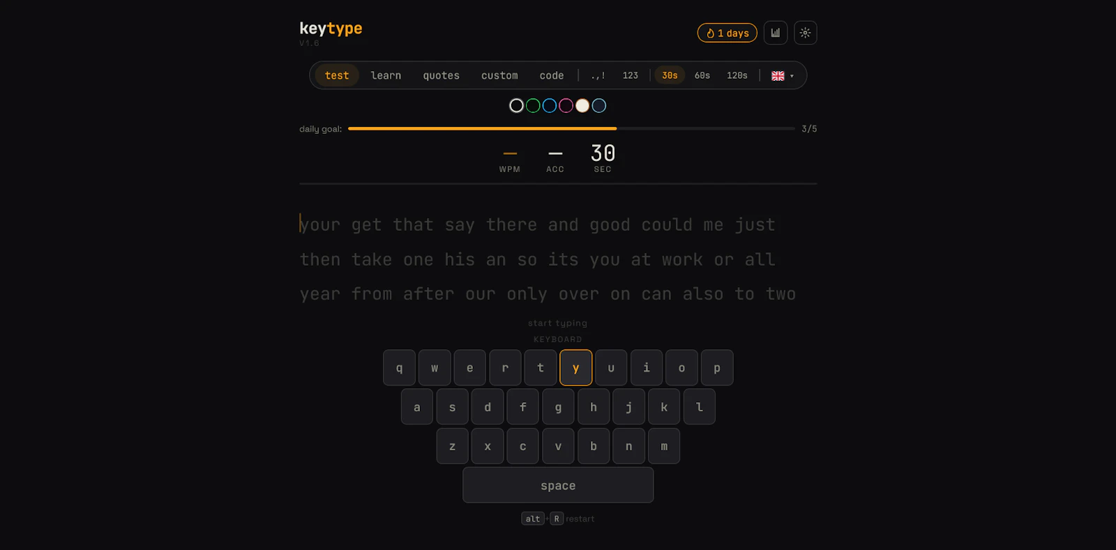 KeyType screenshot 2