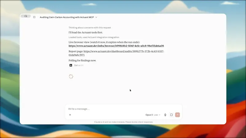 Actuant screenshot 1 (video preview)