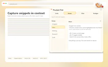 Pocket pet gallery image